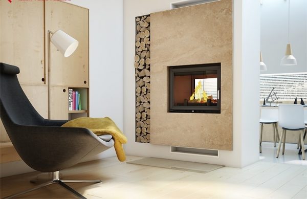 Double Sided Inset Boiler Stove