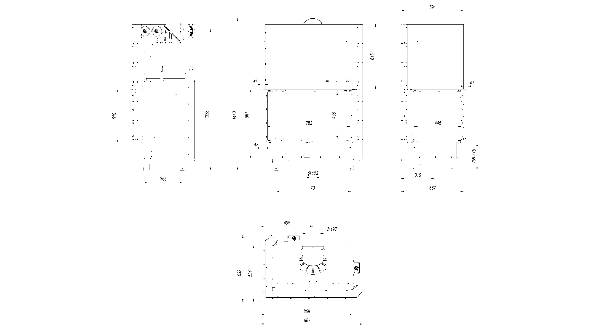 MBO 15 left BS guillotine bent glass - Image 2