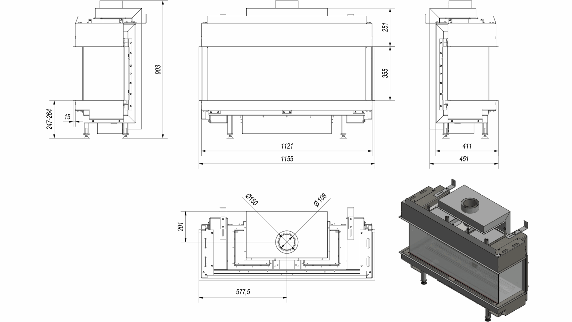 LEO 100 left / right for natural gas - Image 3