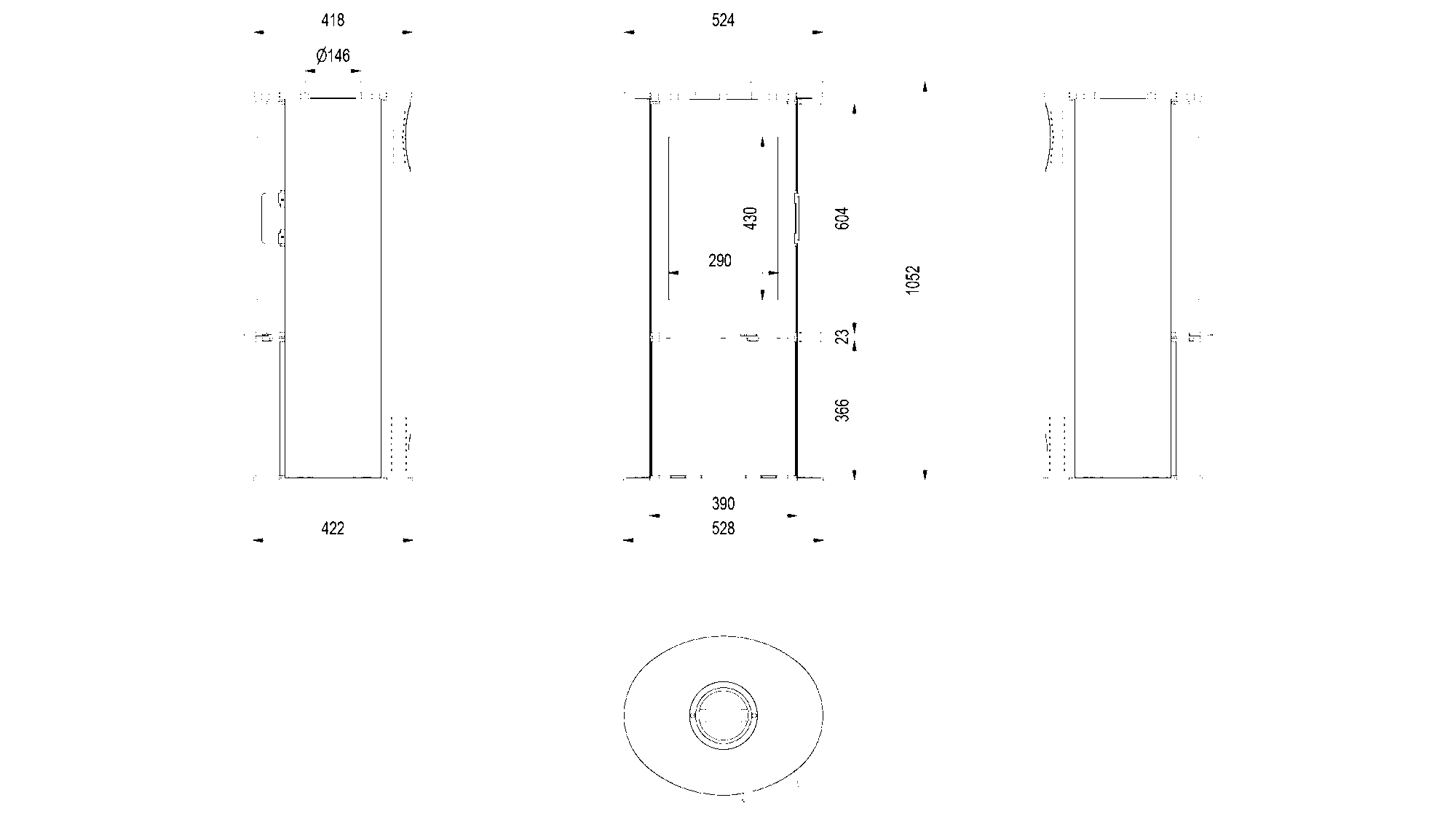 KOZA AB S / DR tile black - Image 2