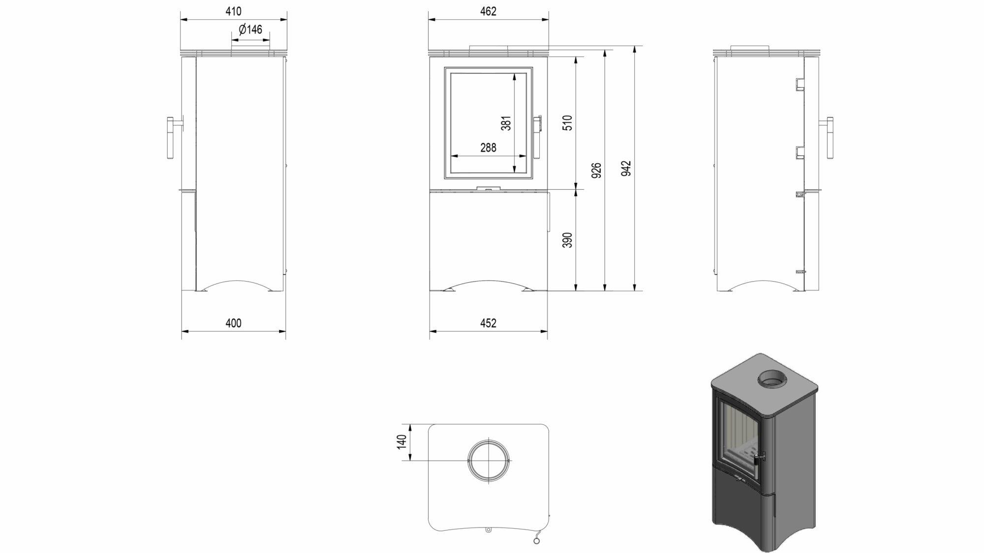 KOZA K5 S with a locking niche for wood - Image 2